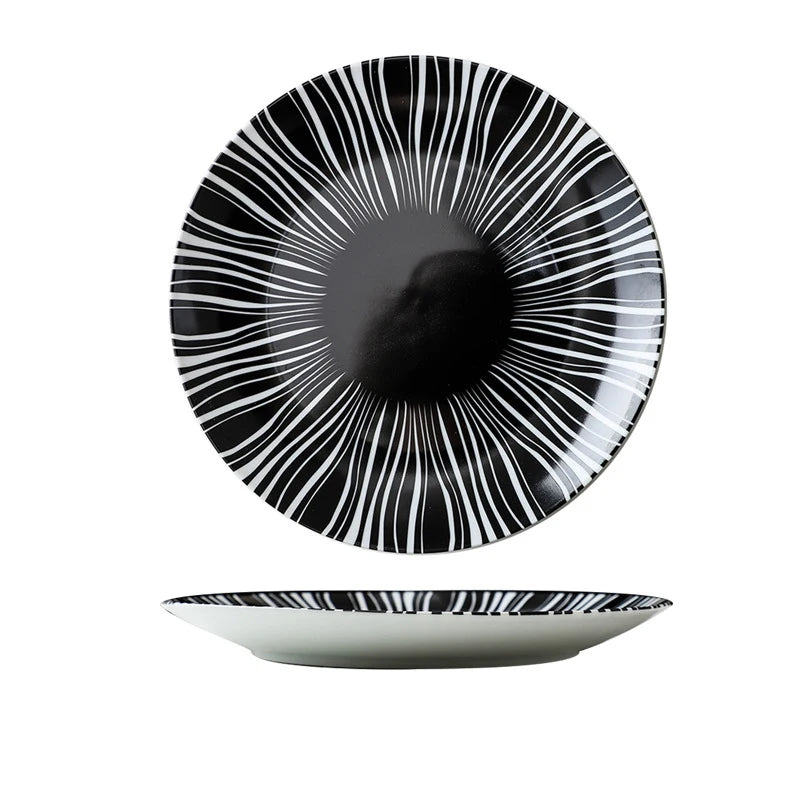 Modern Dinnerware Modern Dinner Set Geometric Design Plates