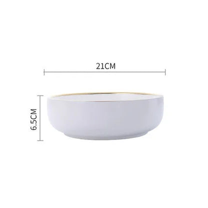 Delta Gold Rimmed Dinnerware Collection