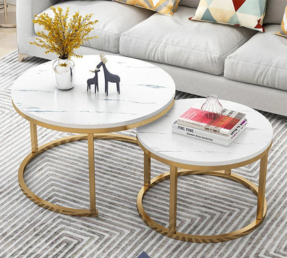 Marble Top Coffee Table Minimalist Coffee Table