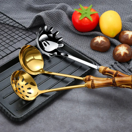 Evan Gold Cooking Utensils - Set of 2 pieces