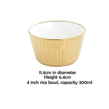 Butterscotch Royal Ceramic Serve Set Serveware
