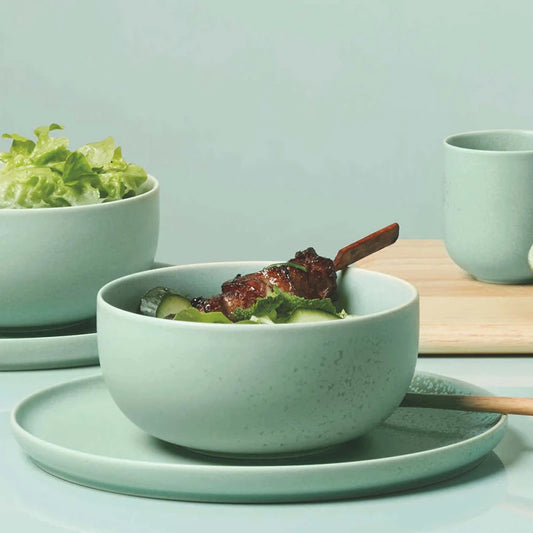 Green Matte Dinner Set